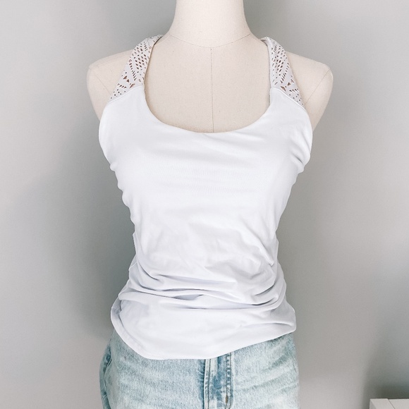 all White Workout Top | Athletic Wear - Picture 1 of 6